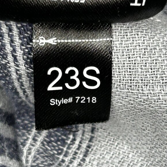 Kuhl Shirt Mens Skorpio 2XL Gray Plaid Camp Hiking Linen Blend Lightweight XXL - Picture 10 of 13